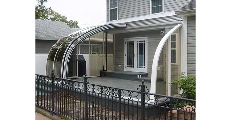 見過半弧形的沈陽陽光房嗎？